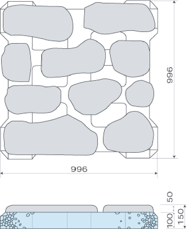 グラスペイバーR型 立体図